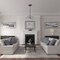 Ekena Millwork Berkshire Ceiling Medallion (Fits Canopies up to 7"), 15 3/4"OD x 3 7/8"ID x 3/4"P, Warm Silver CM15BEWSS - alternate 4